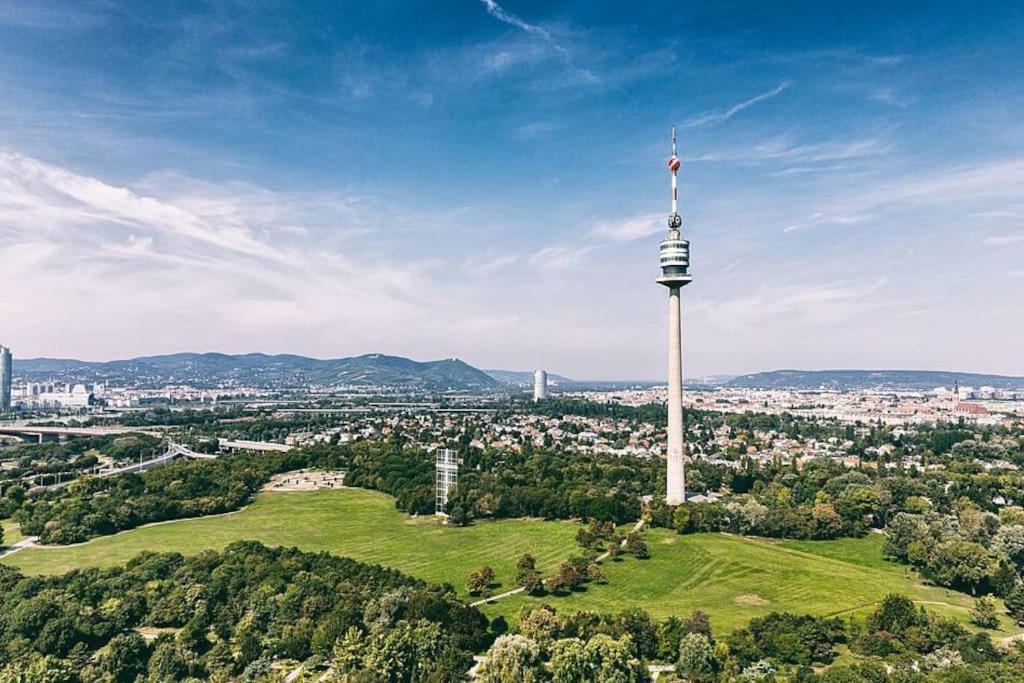 Schoenes Living Am Donauufer Bécs Kültér fotó