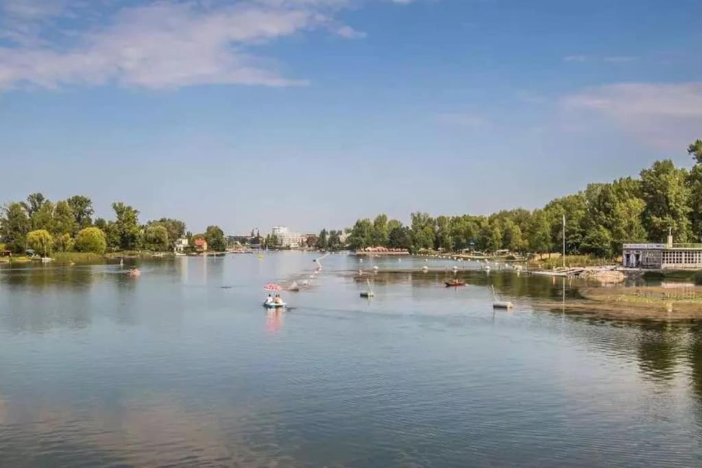 Schoenes Living Am Donauufer Bécs Kültér fotó